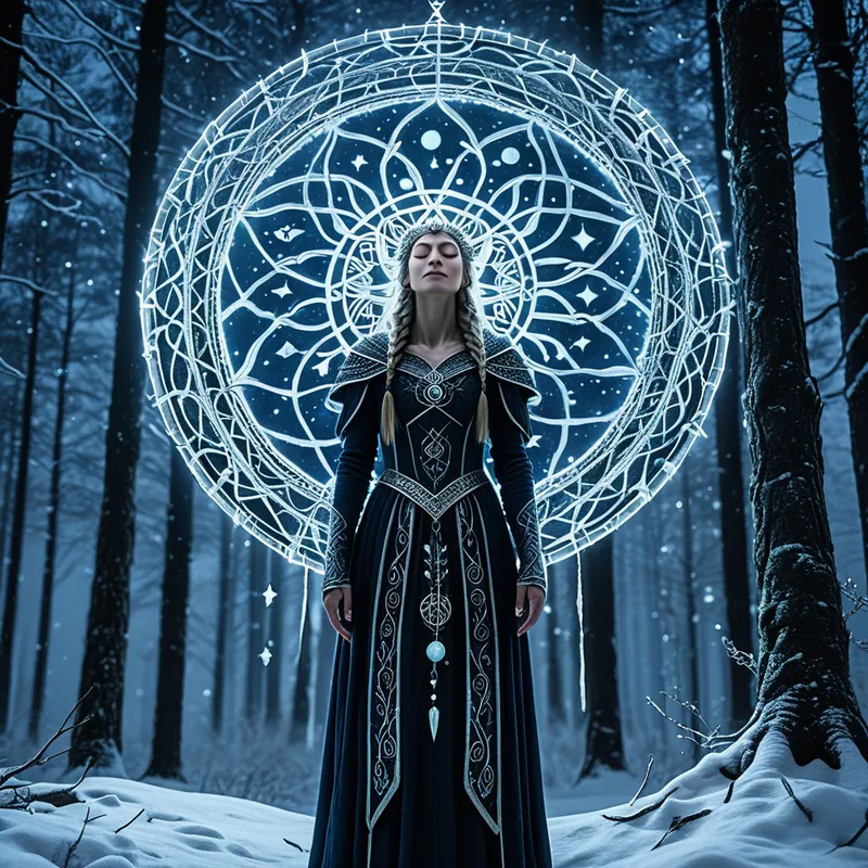 Völva's Spindle Myth Meaning & Symbolism