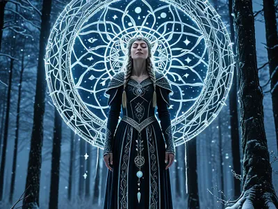 Völva's Spindle Myth Meaning & Symbolism