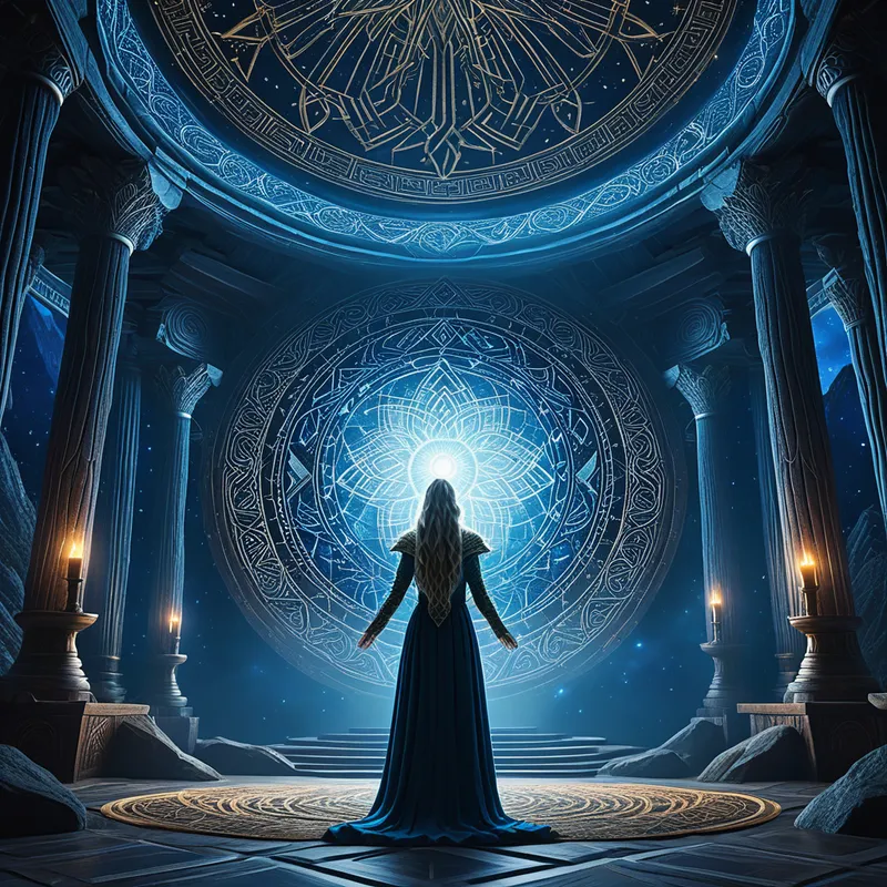 Völva's Tapestry Myth Meaning & Symbolism