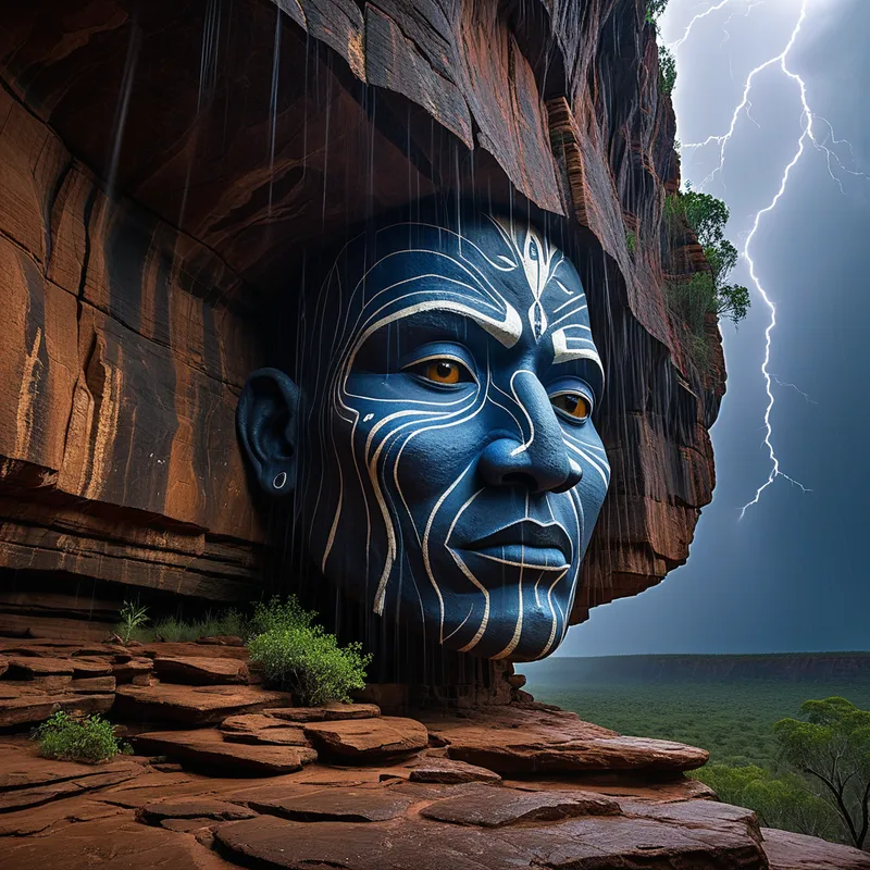 Wandjina Spirit Beings Myth Meaning & Symbolism