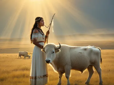 White Buffalo Calf Woman Myth Meaning & Symbolism