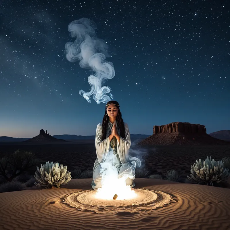 White Sage Ceremony Myth Meaning & Symbolism