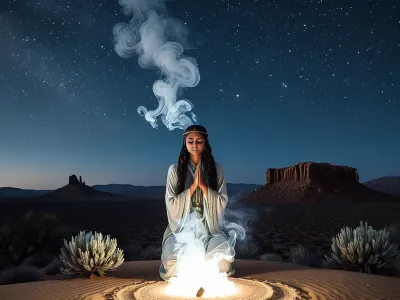 White Sage Ceremony Myth Meaning & Symbolism