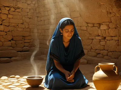 Widow's Oil Jar Myth Meaning & Symbolism