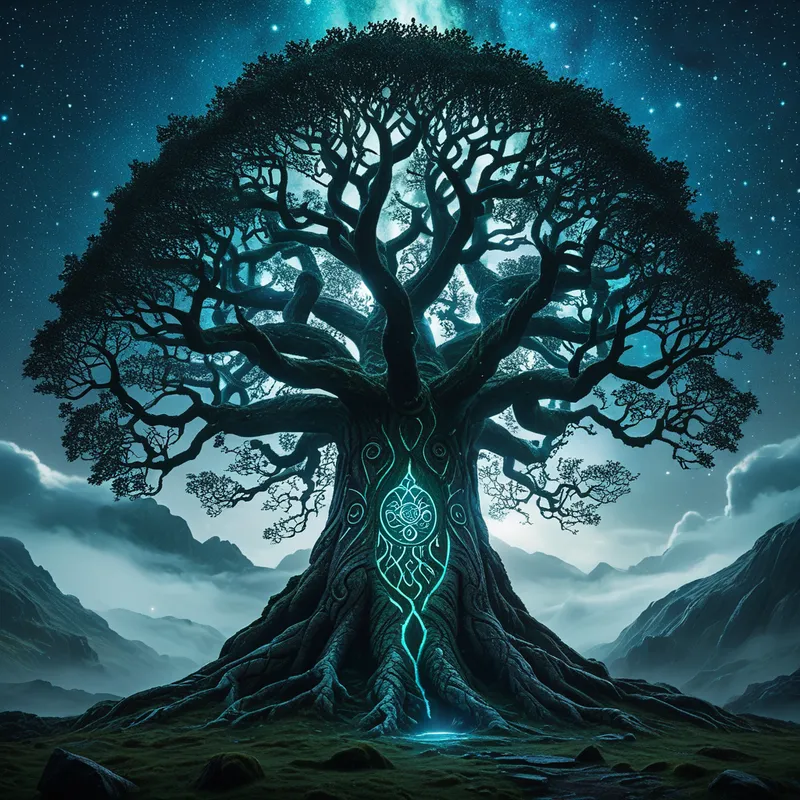 Yggdrasil's Bark Myth Meaning & Symbolism