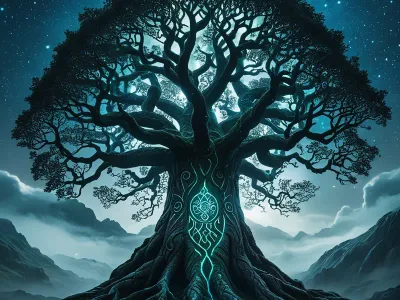 Yggdrasil's Bark Myth Meaning & Symbolism