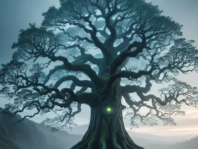 Yggdrasil's Canopy Myth Meaning & Symbolism