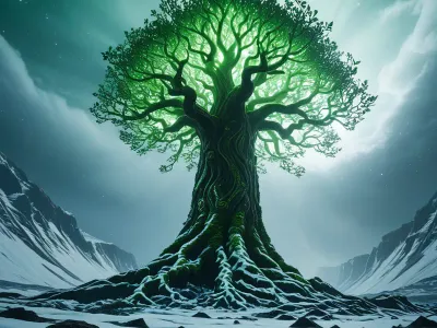 Yggdrasil's First Shoot Myth Meaning & Symbolism