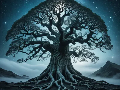 Yggdrasil's Roots Myth Meaning & Symbolism