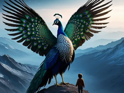 Zal and the Simorgh Myth Meaning & Symbolism