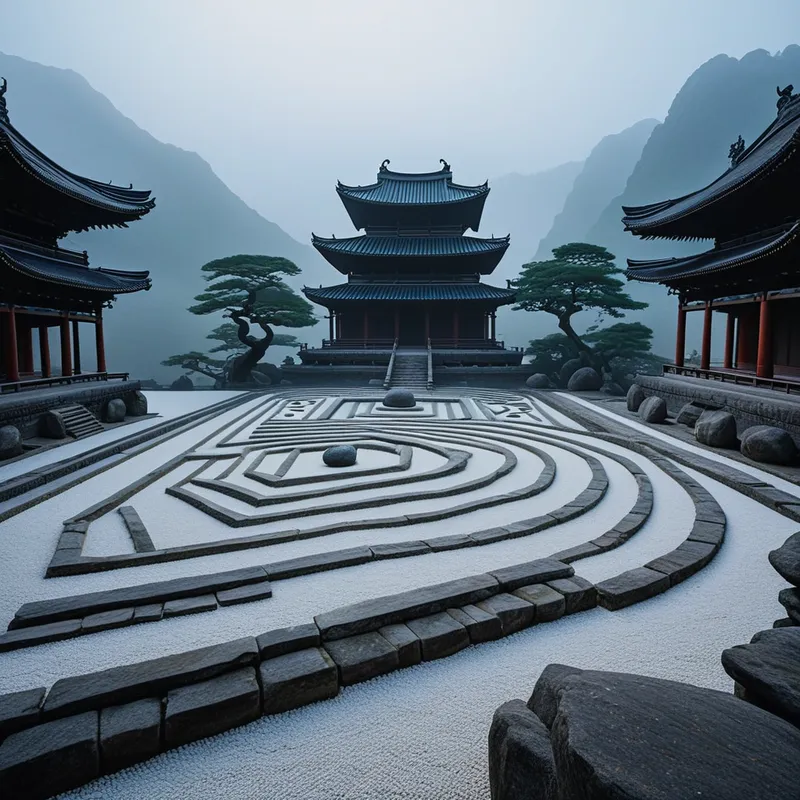 Zen Rock Garden Myth Meaning & Symbolism