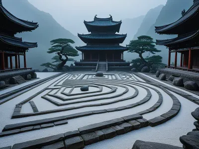 Zen Rock Garden Myth Meaning & Symbolism