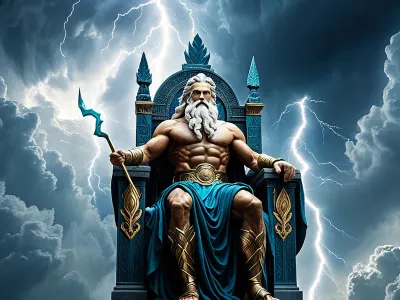 Zeus as the king of gods in Gr Myth Meaning & Symbolism