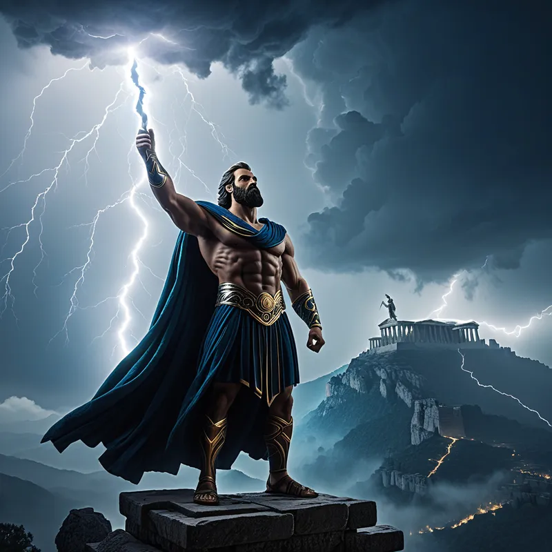 Zeus / Jupiter Pluvius Myth Meaning & Symbolism