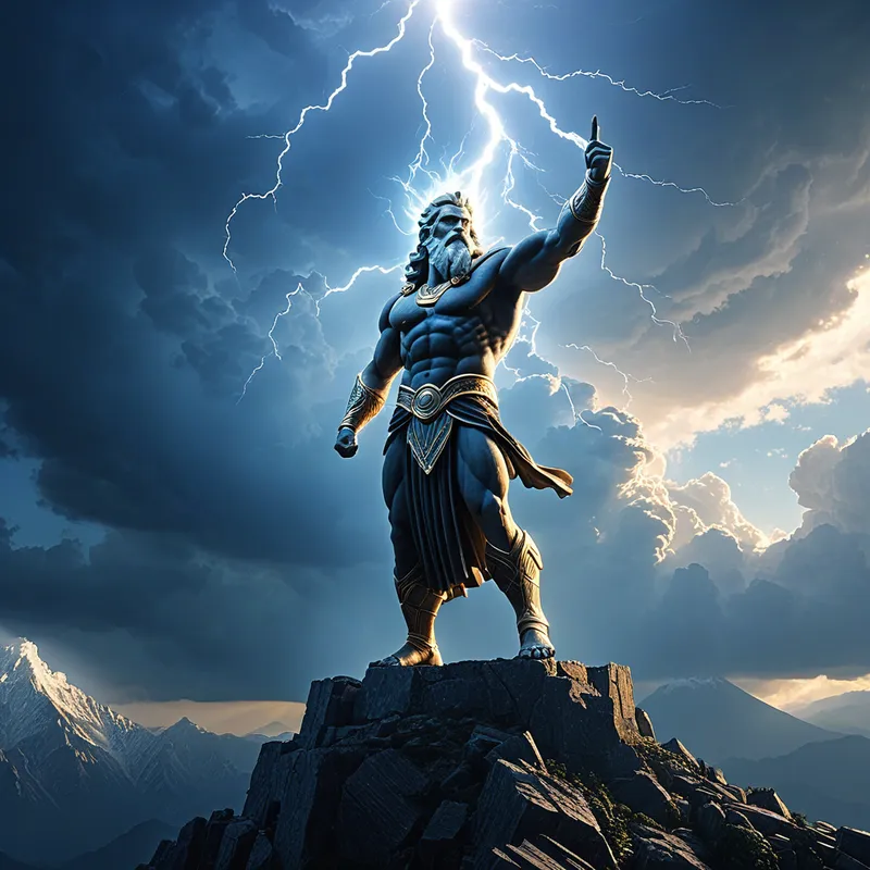 Zeus' Thunderbolt Myth Meaning & Symbolism
