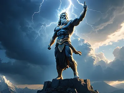 Zeus' Thunderbolt Myth Meaning & Symbolism
