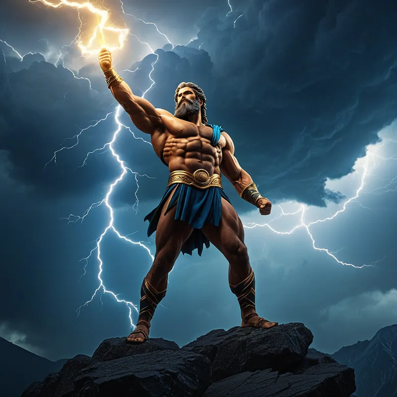 Zeus's Lightning Bolt Myth Meaning & Symbolism