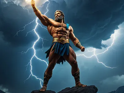 Zeus's Lightning Bolt Myth Meaning & Symbolism
