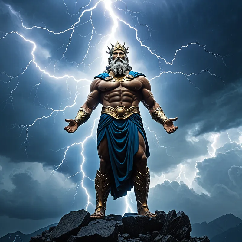 Zeus's Thunderbolt Myth Meaning & Symbolism