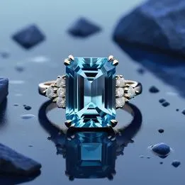 Aquamarine Ring