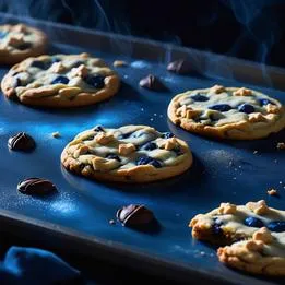 Baking Sheet with Cookies
