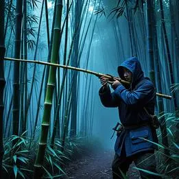 Bamboo Blowgun