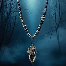 Beaded Necklace from Bone