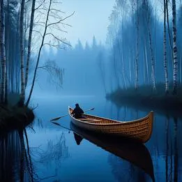 Birch Bark Canoe