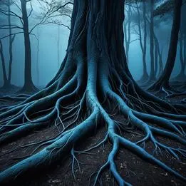 Branching Tree Roots