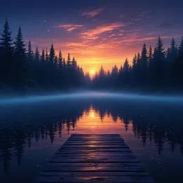 Brilliant sunset