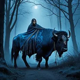 Buffalo Hide Wrap