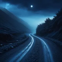 Bumpy Gravel Road