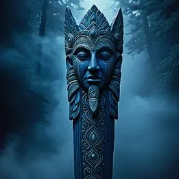 Carved Staff