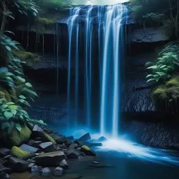 Cascading Waterfall of Sweat
