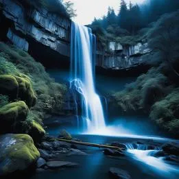 Cascading Waterfall