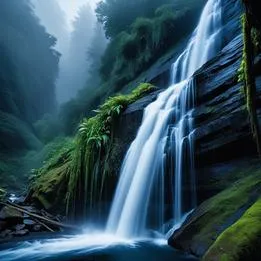 Cascading Waterfalls