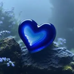 Chalcedony Heart