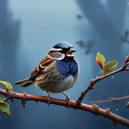 Chirpy Sparrow