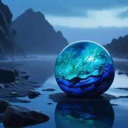 Chrysocolla Sphere