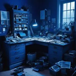 Cluttered Desk