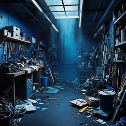 Cluttered Garage