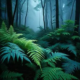 Dewy Ferns