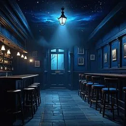 Dimly Lit Pub