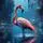Dreamlike Flamingo