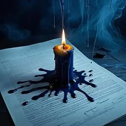 Dripping Candle Wax
