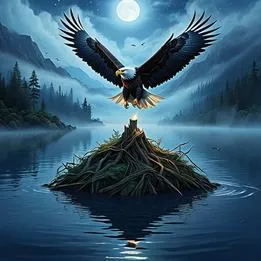 Eagle's Nest Over Water