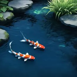 Enchanting Koi