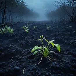 Fertile Soil from Ash