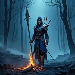 Fire-hardened Spear