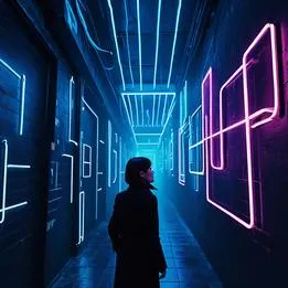Flickering Neon Lights